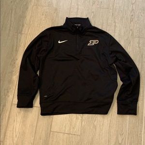 Boys Purdue half zip